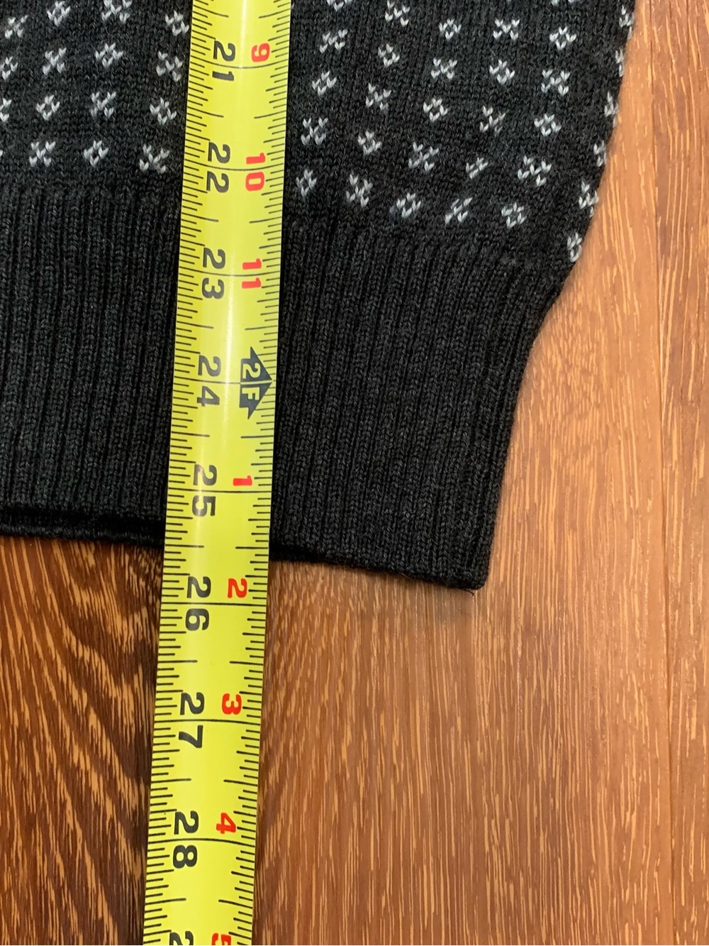 DALE OF NORWAY Men's Merino Wool Sweater Size S Gray Snowflake Skiing *Flawed - Picture 9 of 12